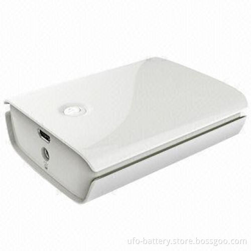 ARK power bank with LED lighting and charging for iPhone is faster